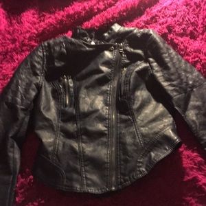 Leather jacket